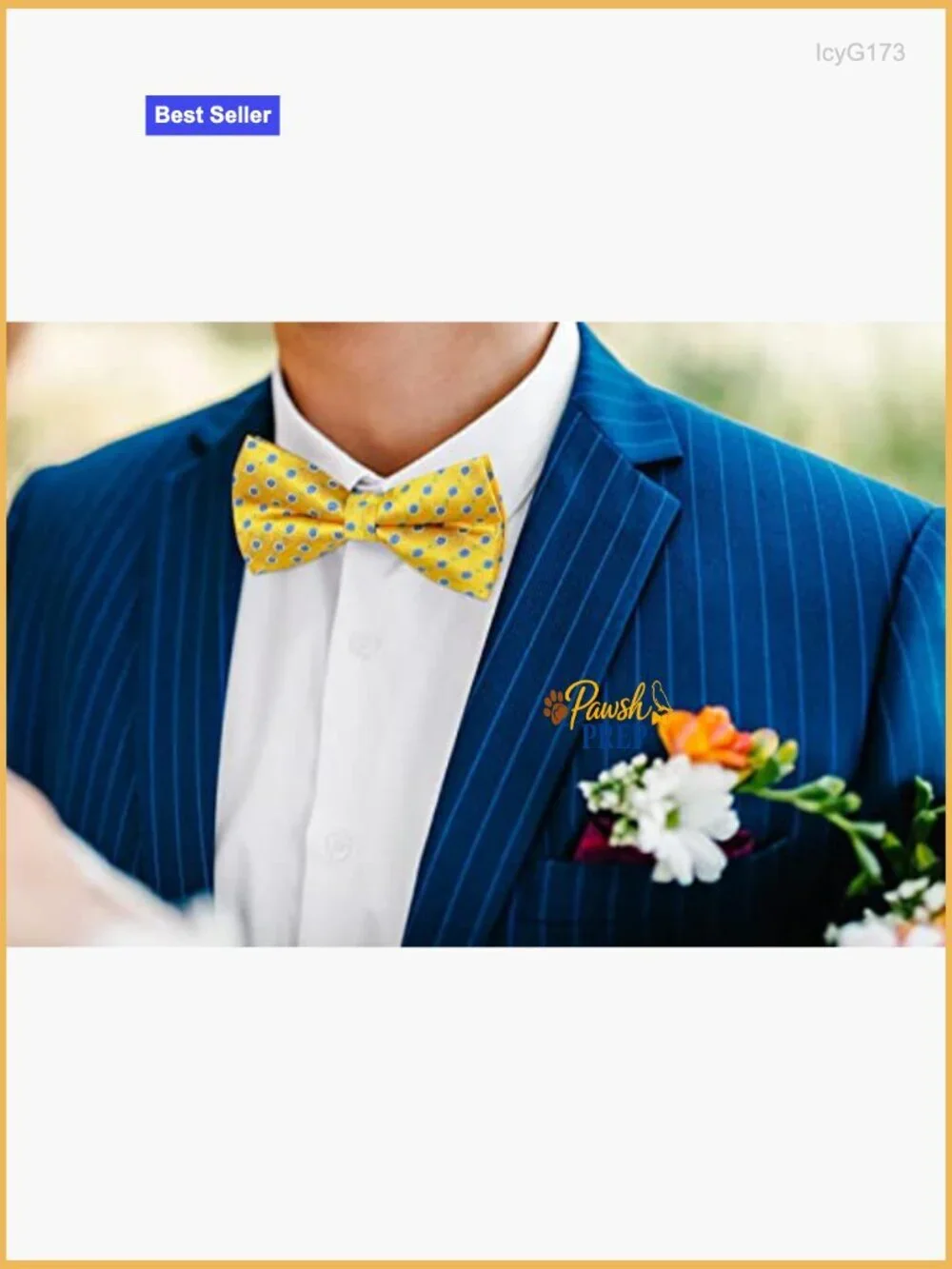 Men's Self-Tie Bow Tie Set with Pocket Square, Silk Blend Formal Wear